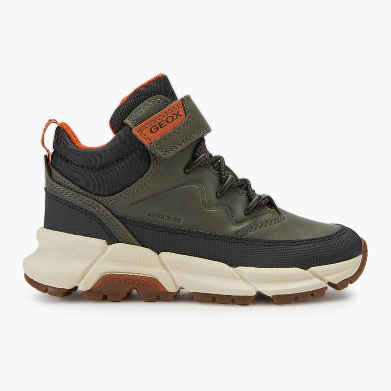 Cipő juniorskie Geox Flexyper Plus military/orange 2