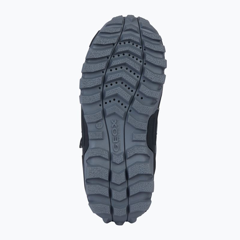 Junior cipő Geox Himalaya Abx black/orange 12