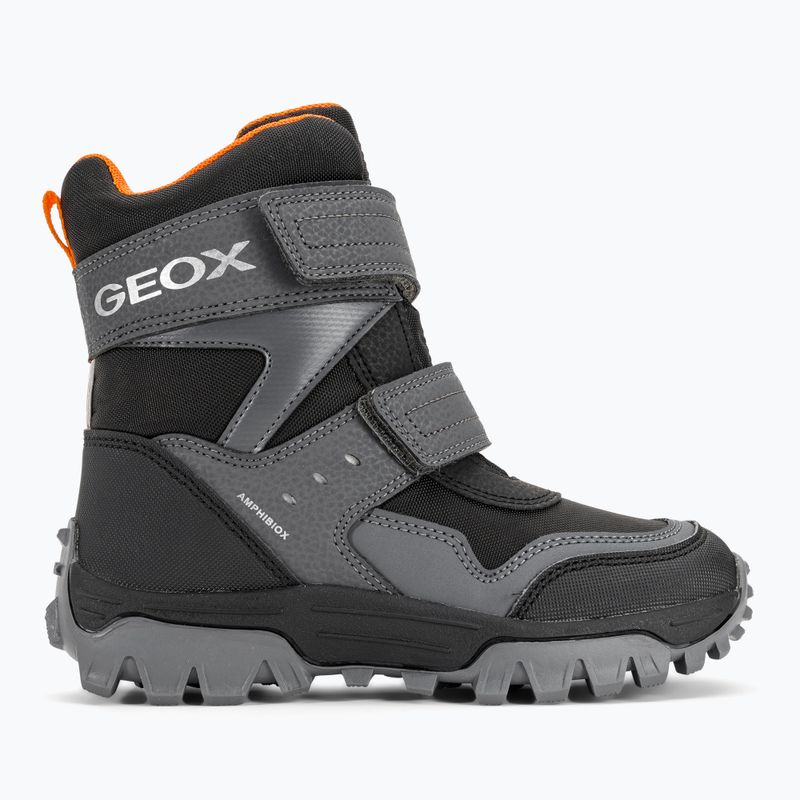 Junior cipő Geox Himalaya Abx black/orange 2