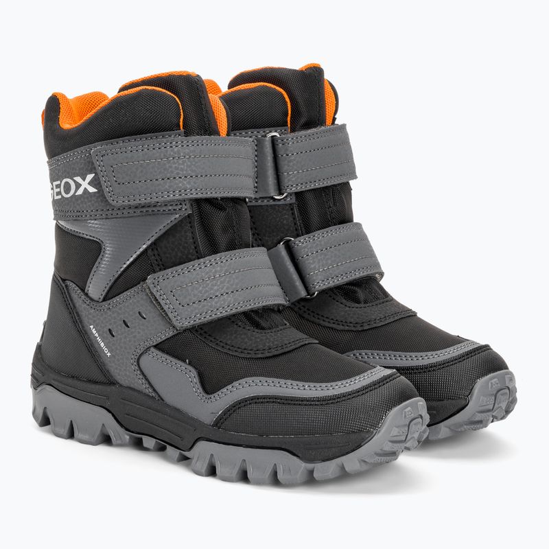 Junior cipő Geox Himalaya Abx black/orange 4