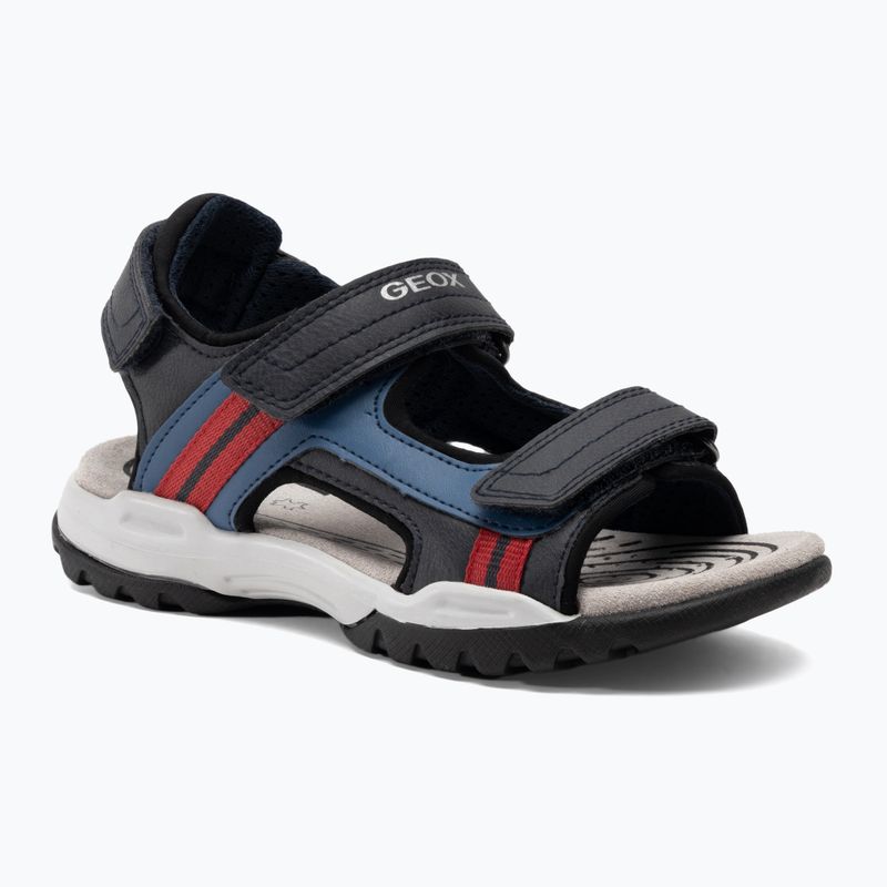 Junior szandál Geox Borealis ocean blue/red