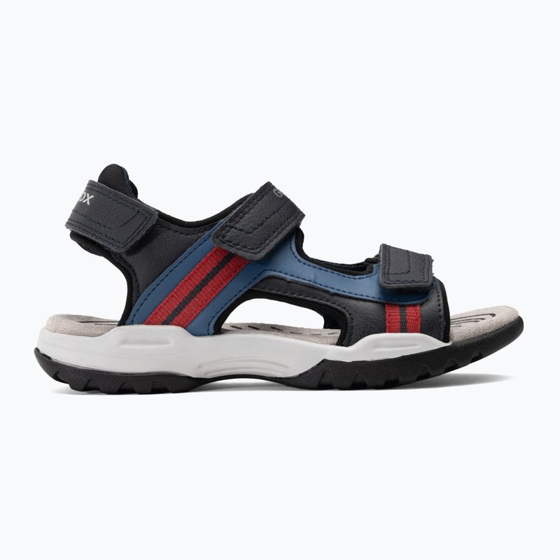 Junior szandál Geox Borealis ocean blue/red 2
