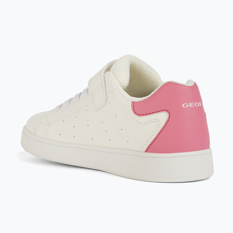 Junior cipő Geox Eclyper white/fuchsia 10