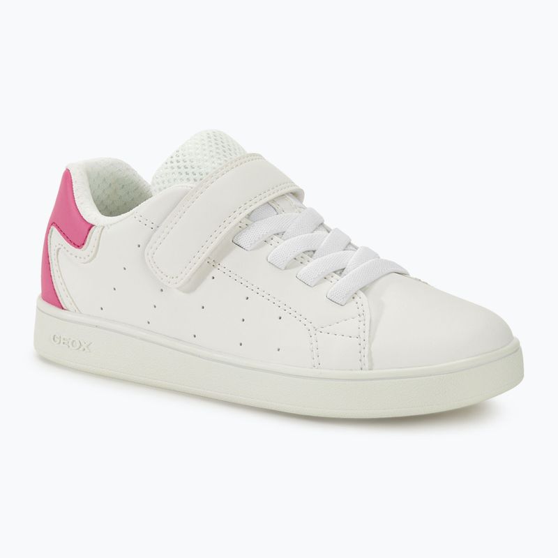 Junior cipő Geox Eclyper white/fuchsia