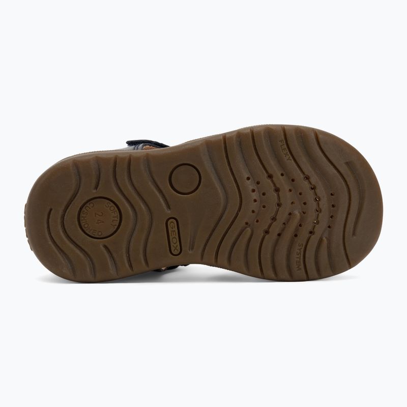 Geox Macchia tengerészkék/világoskék gyermek szandálok 4