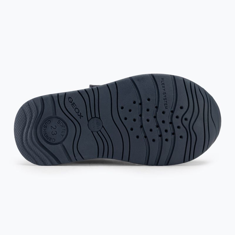 Geox Rishon nejlon tengerészkék / sárga gyermekcipő 4