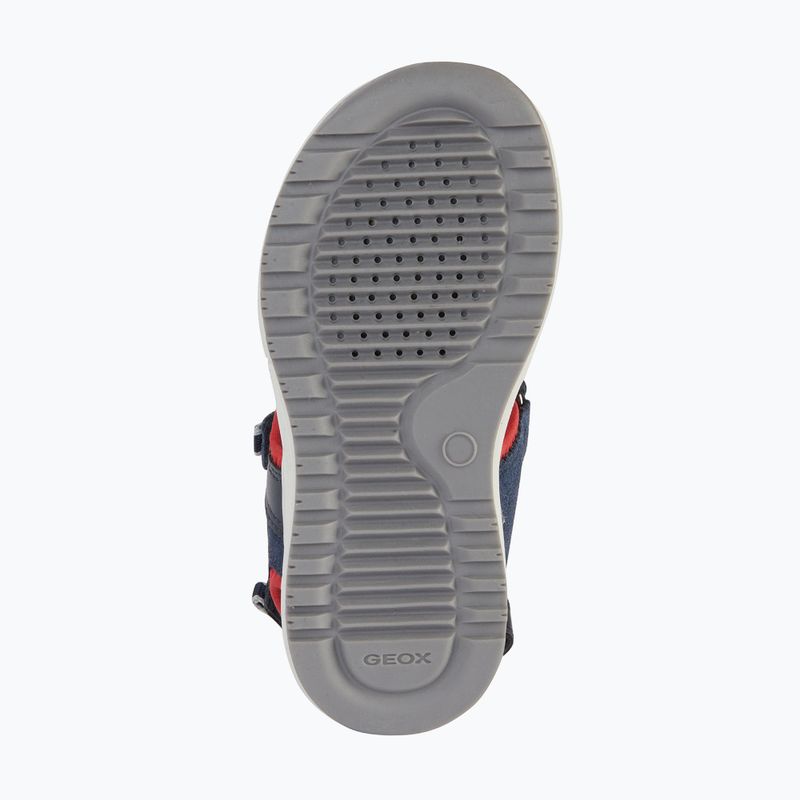 Junior szandál Geox Alben ocean blue/red 12