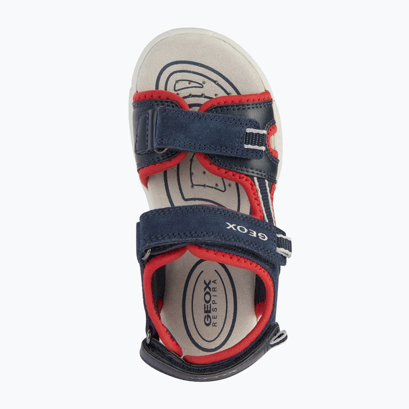 Junior szandál Geox Alben ocean blue/red 13