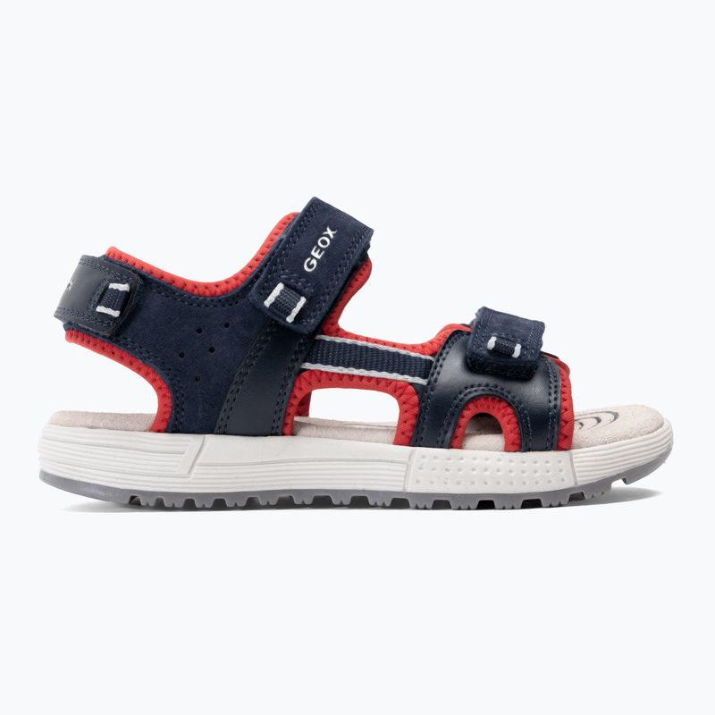 Junior szandál Geox Alben ocean blue/red 2