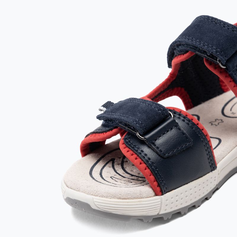 Junior szandál Geox Alben ocean blue/red 7