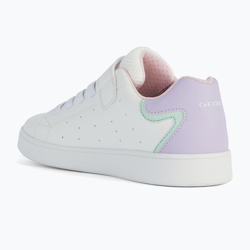 Junior cipő Geox Eclyper white/lilac 10