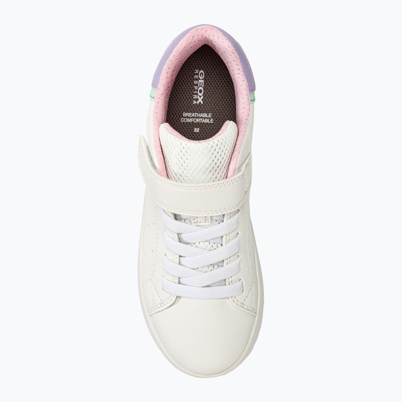 Junior cipő Geox Eclyper white/lilac 5