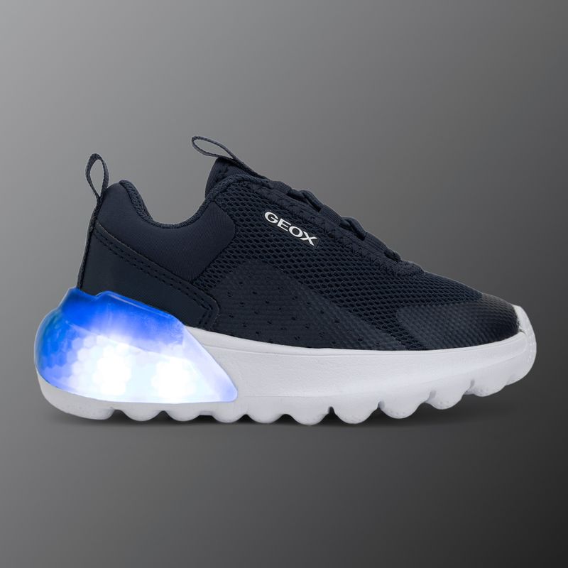 Geox Activart Illuminus navy junior cipő 8
