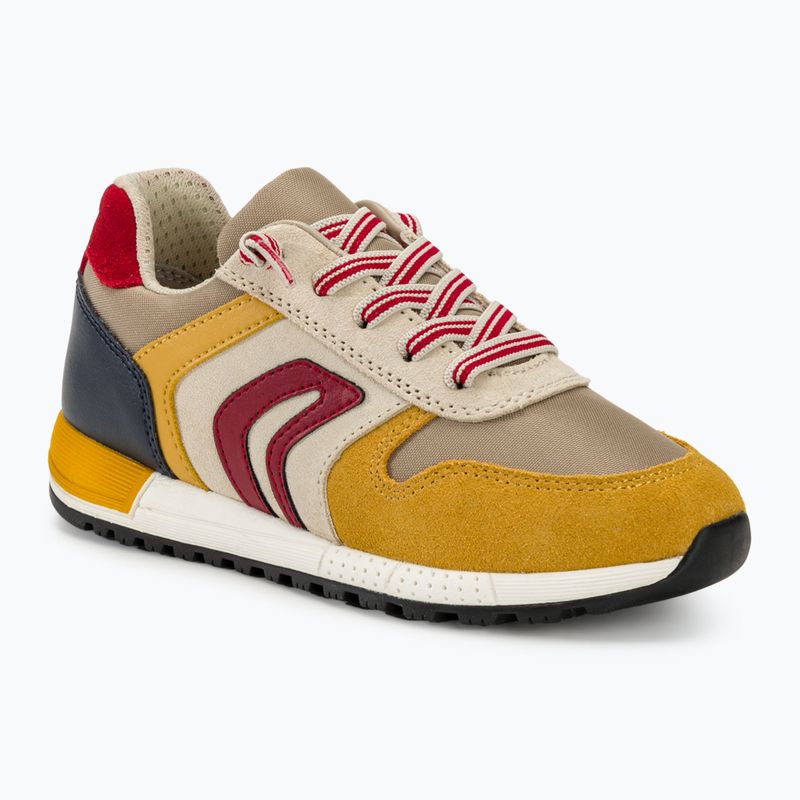 Junior cipő Geox Alben beige/yellow