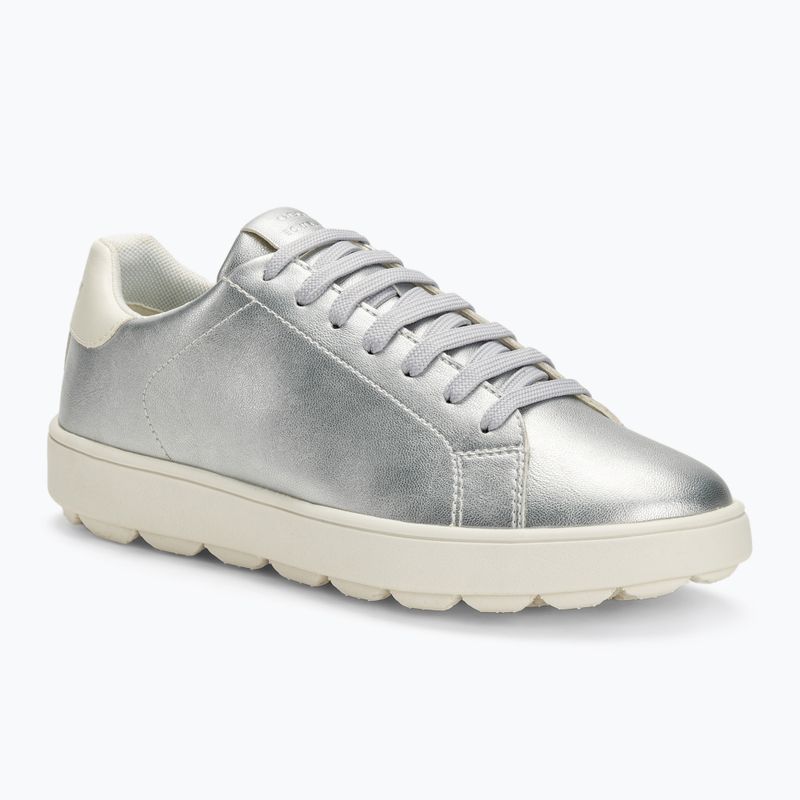 Női cipő Geox Spherica Ecub-1 silver/optic white