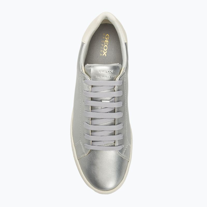 Női cipő Geox Spherica Ecub-1 silver/optic white 6