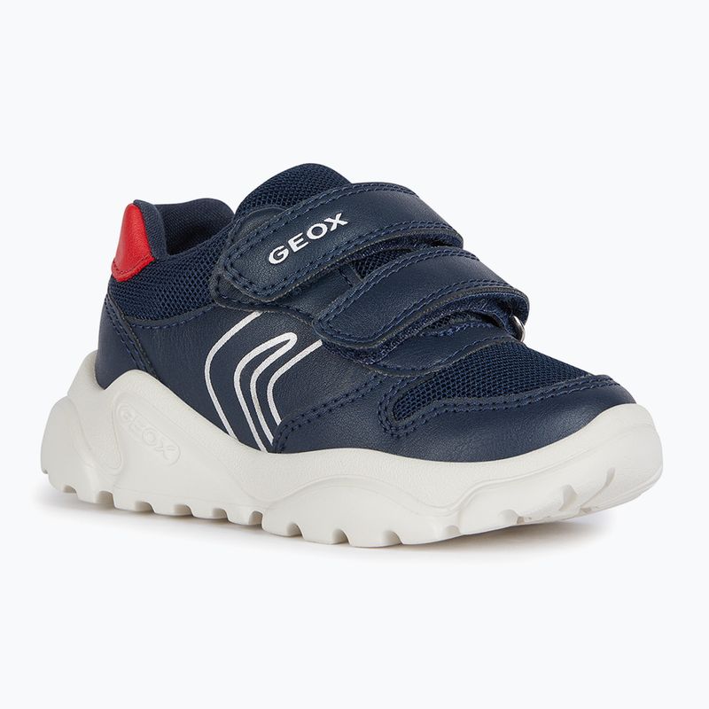 Geox gyermek cipő Ciufciuf hálós navy / piros 8