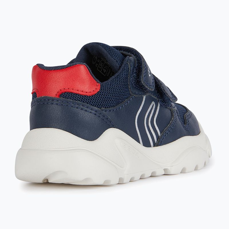 Geox gyermek cipő Ciufciuf hálós navy / piros 11