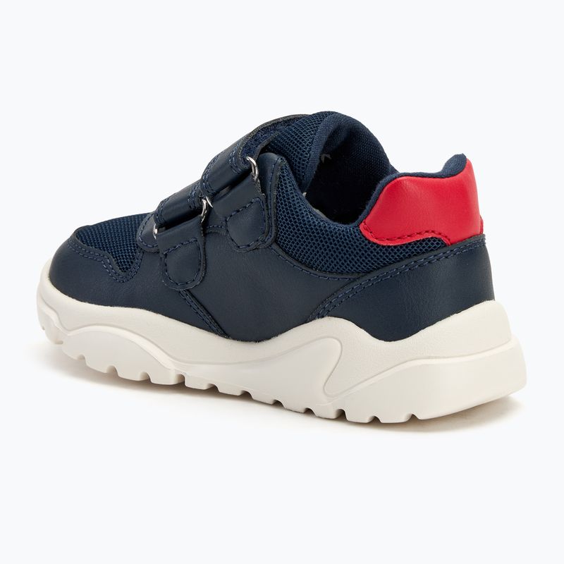 Geox gyermek cipő Ciufciuf hálós navy / piros 3