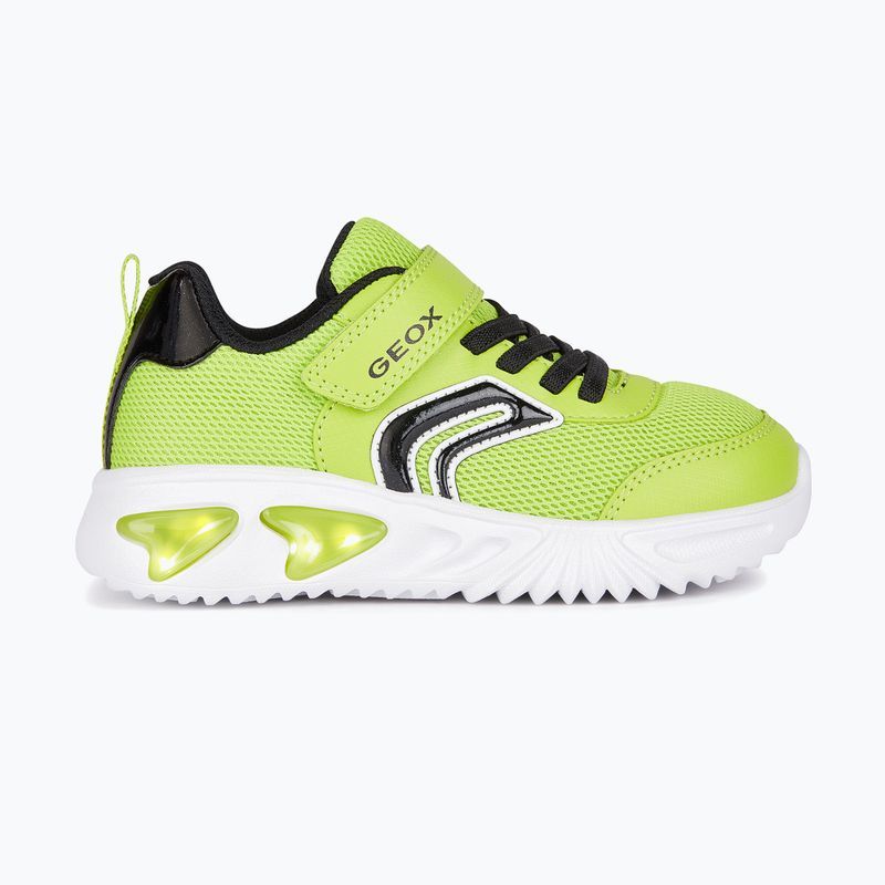 Junior cipő Geox Assister lime/black 3