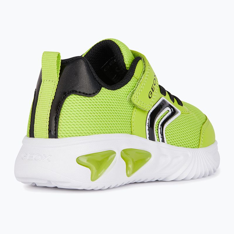 Junior cipő Geox Assister lime/black 5