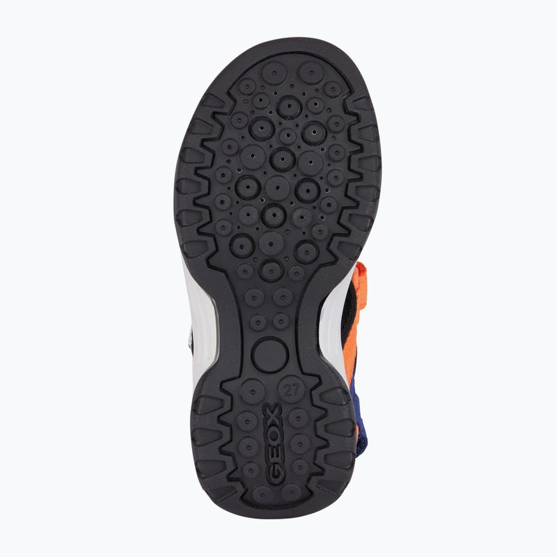 Junior szandál Geox Borealis ocean blue/orange 12