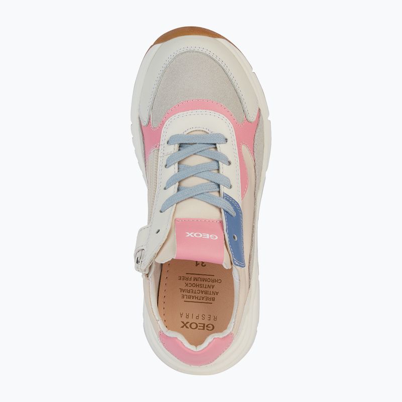 Junior cipő Geox Mawazy light ivory/light coral 13