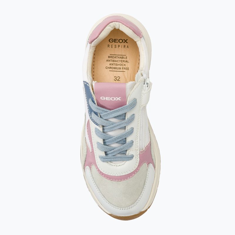 Junior cipő Geox Mawazy white/avio 5