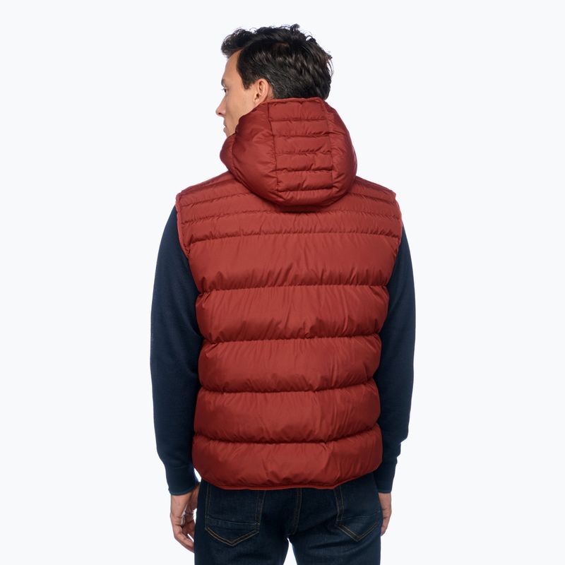Férfi mellény Geox Magnete merlot 2