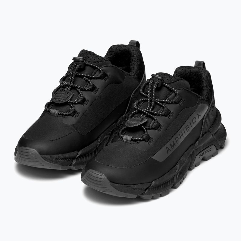 Cipő juniorskie Geox Flexyper Plus ABX black/dark grey 10