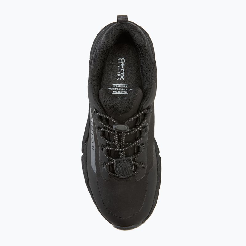 Cipő juniorskie Geox Flexyper Plus ABX black/dark grey 5