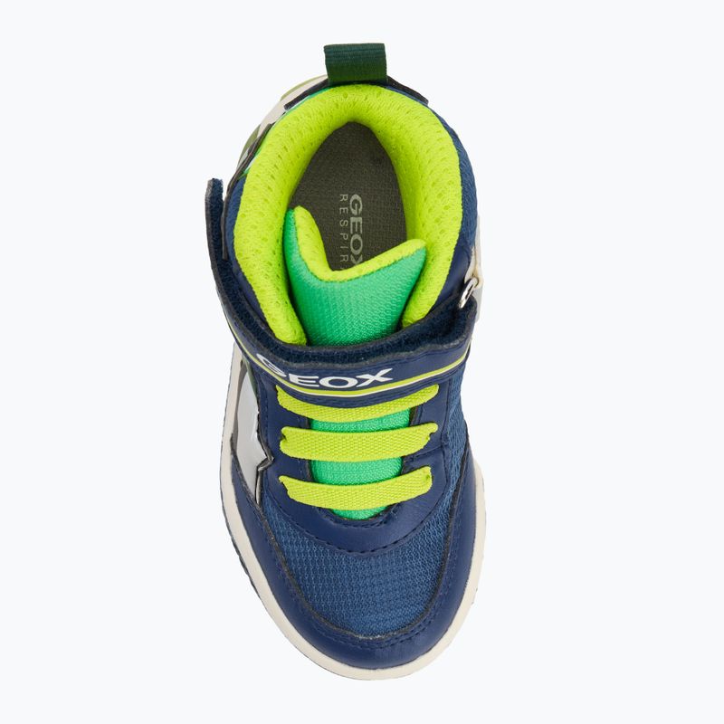 Geox Inek navy/lime zöld gyermekcipő 5