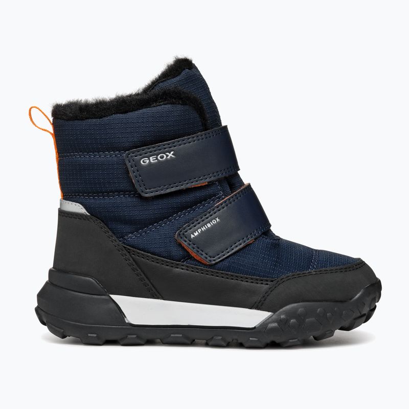 Geox Trekkyup ABX navy / fekete gyermek hócsizma 9