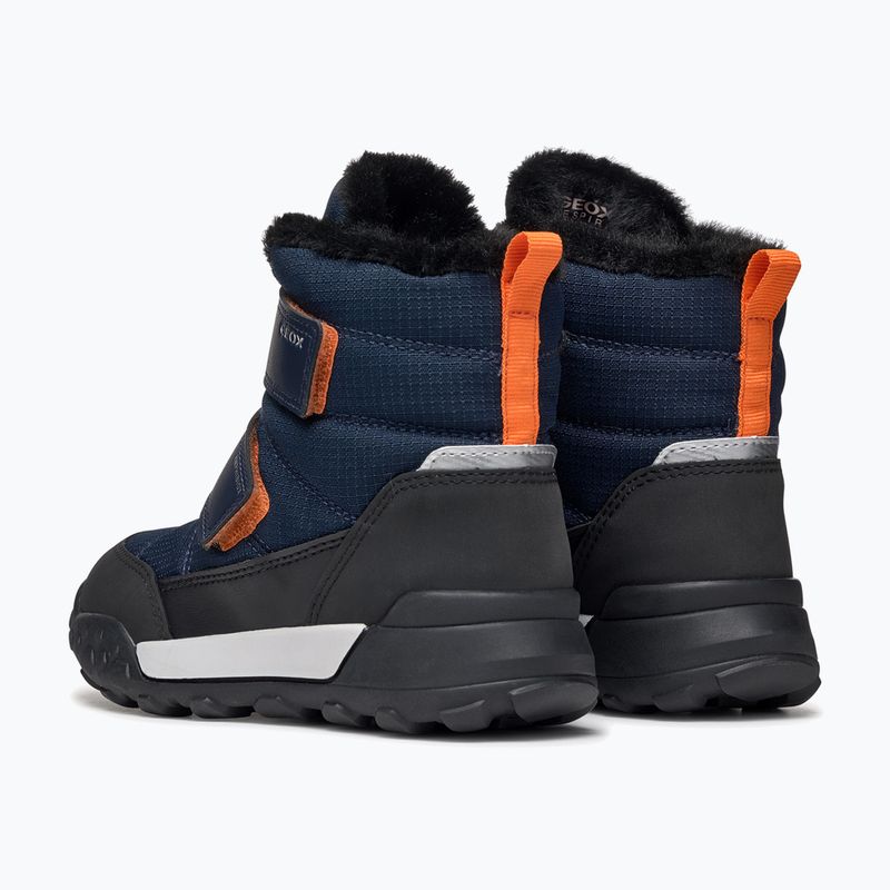 Geox Trekkyup ABX navy / fekete gyermek hócsizma 12