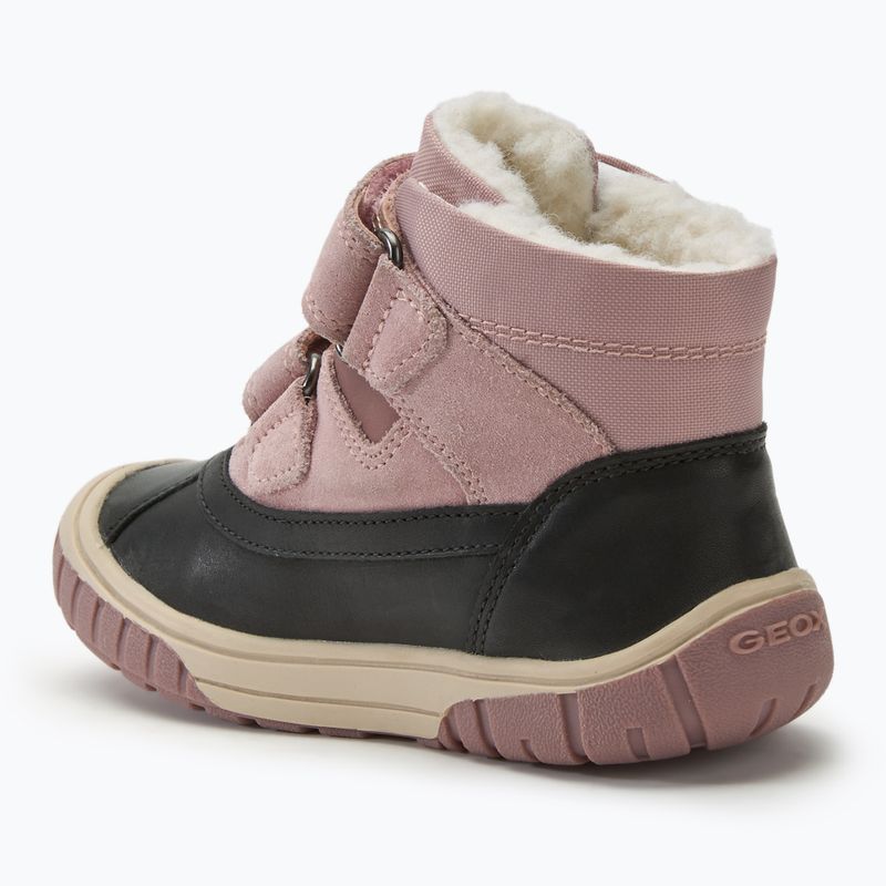 Gyerek hótaposó Geox Omar black / pink 3