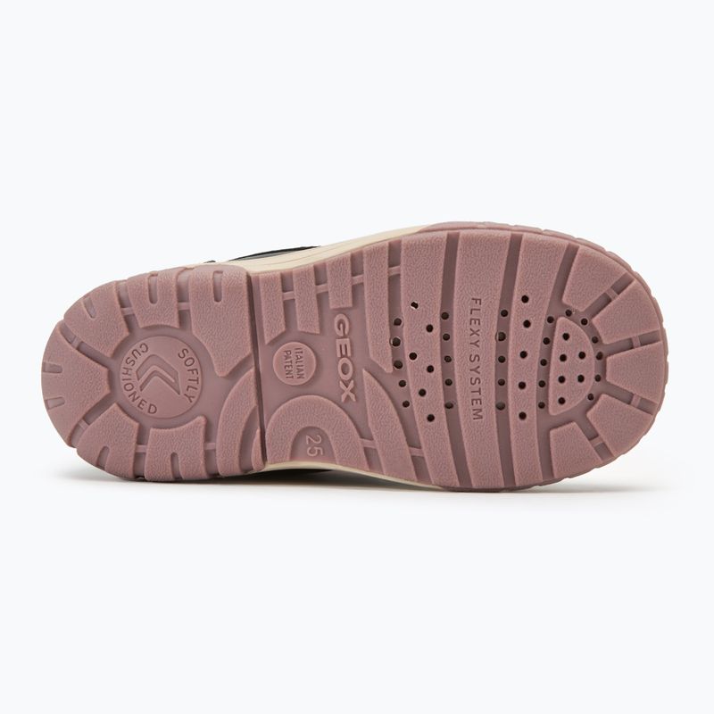 Gyerek hótaposó Geox Omar black / pink 4