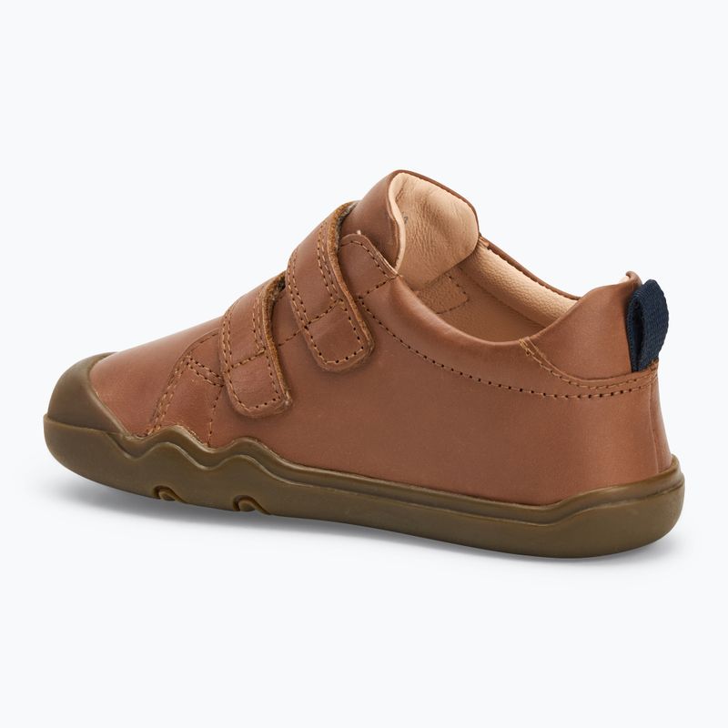 Geox Steppieup cognac gyermek mezítlábas cipő 3