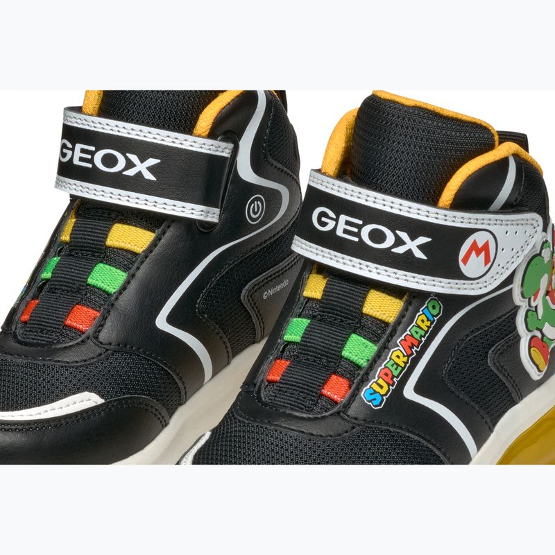 Cipő juniorskie Geox Ciberdron black/yellow 7