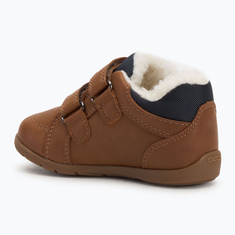 Geox Elthan dohány / sötét sárga gyermekcipő 3