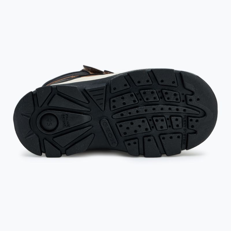 Gyerekcipő Geox Flantil ABX tobacco/black 4