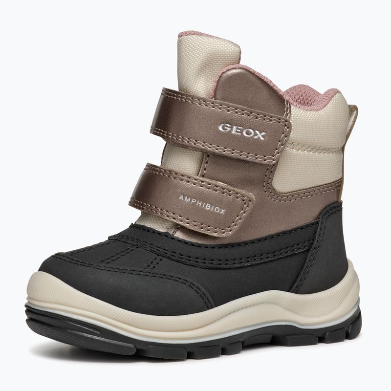 Gyerekcipő Geox Flantil ABX black/dark beige 10
