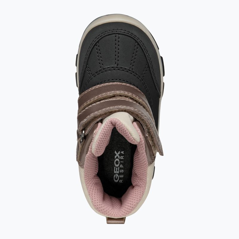 Gyerekcipő Geox Flantil ABX black/dark beige 12