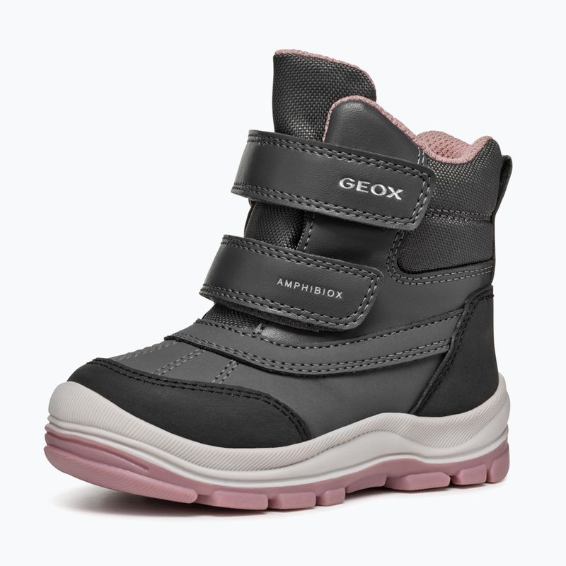 Gyerekcipő Geox Flantil ABX anthracite/dark pink 10