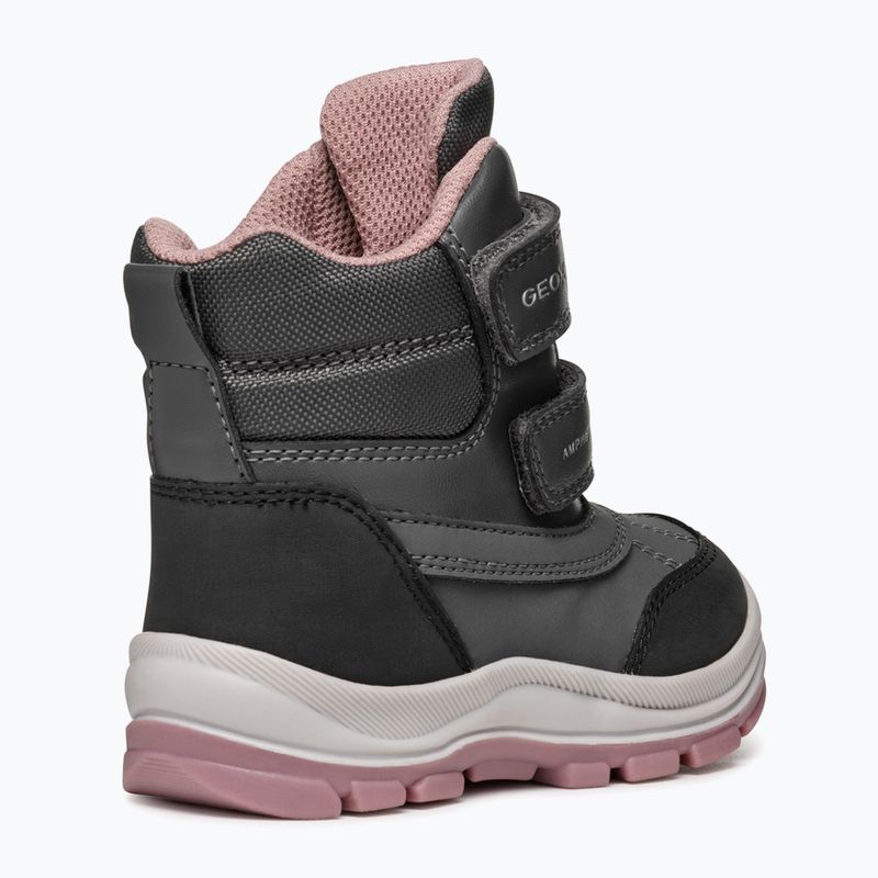 Gyerekcipő Geox Flantil ABX anthracite/dark pink 12