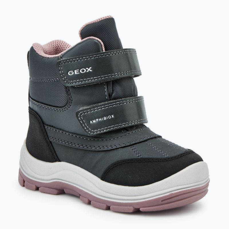 Gyerekcipő Geox Flantil ABX anthracite/dark pink