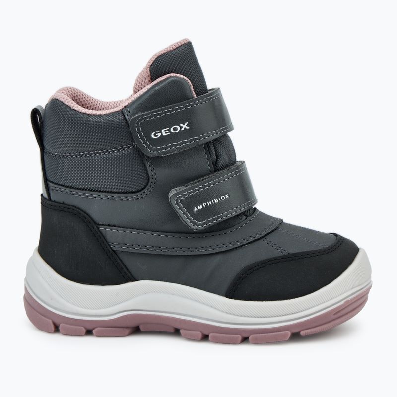 Gyerekcipő Geox Flantil ABX anthracite/dark pink 2