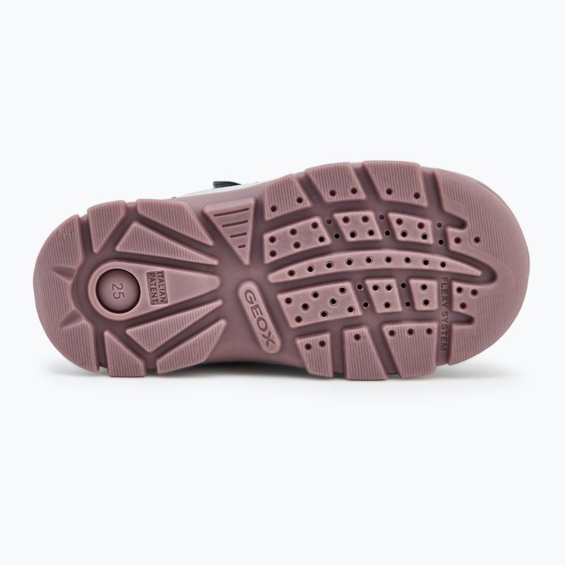 Gyerekcipő Geox Flantil ABX anthracite/dark pink 4