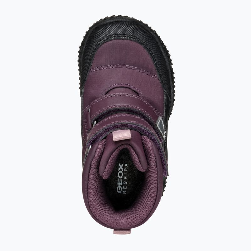 Gyerek hótaposó Geox Baltic ABX dark burgundy/black 12