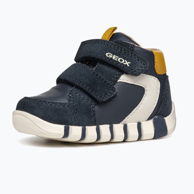 Geox Iupidoo gyermek cipő navy / okkersárga 10