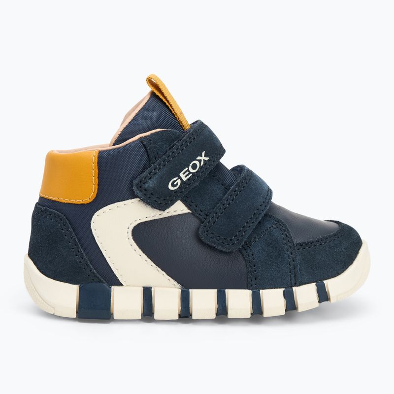 Geox Iupidoo gyermek cipő navy / okkersárga 2